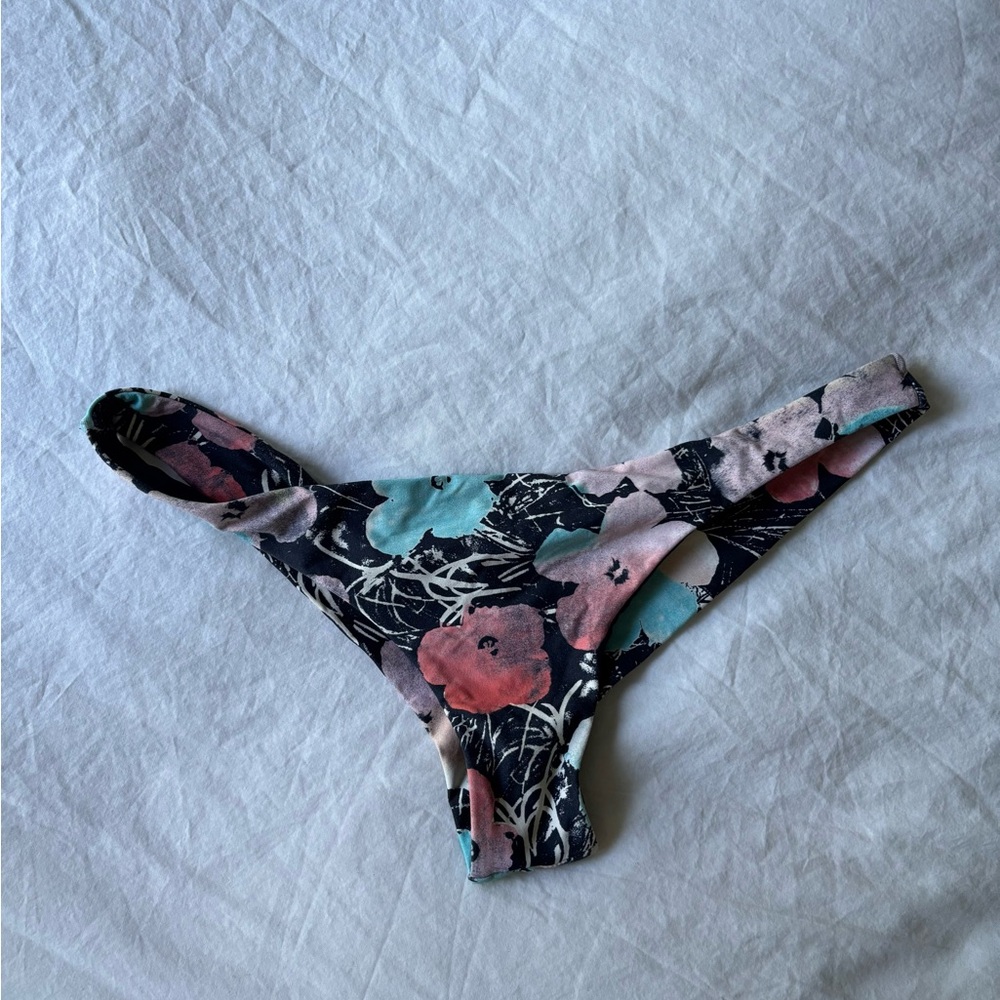 Billabong Floral Cheeky Bikini Bottom